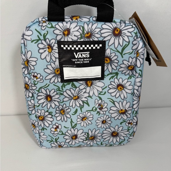 Vans Daisy Print Women's lunch bag - Light Blue and Black - Picture 2 of 6